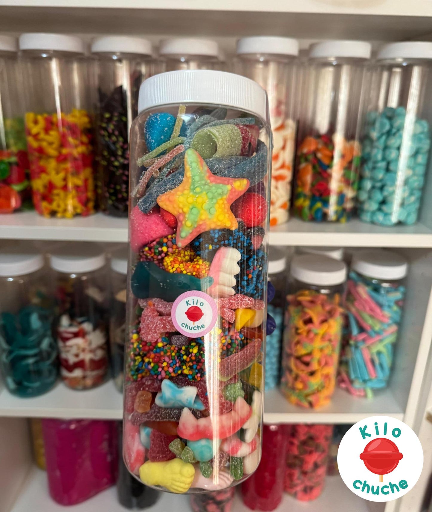 Bote de gominolas Pick & Mix o Personalizados 1.3 KG