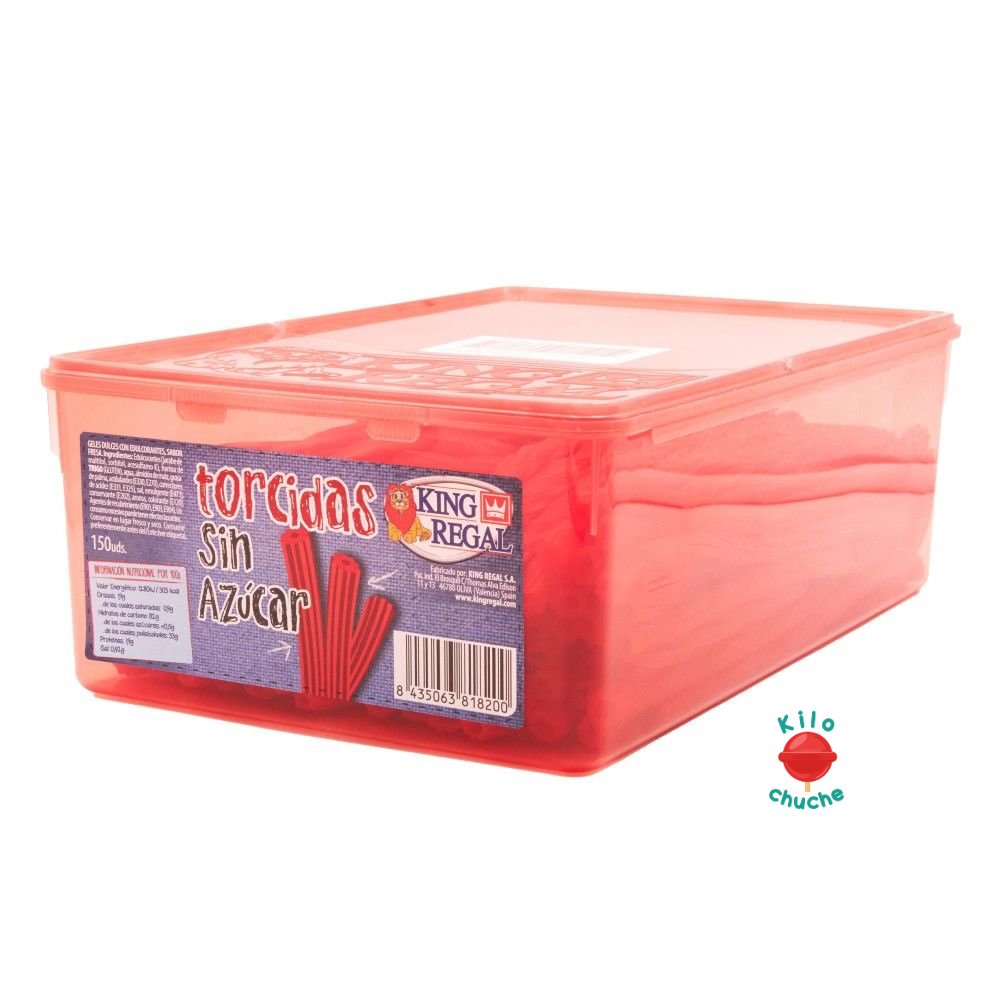 Regaliz rojo puromoro sin azúcar
