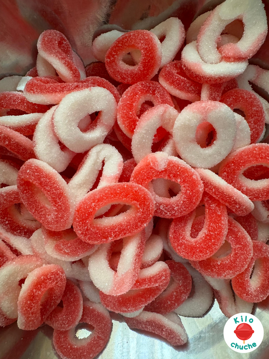 Aros Fresa Azúcar