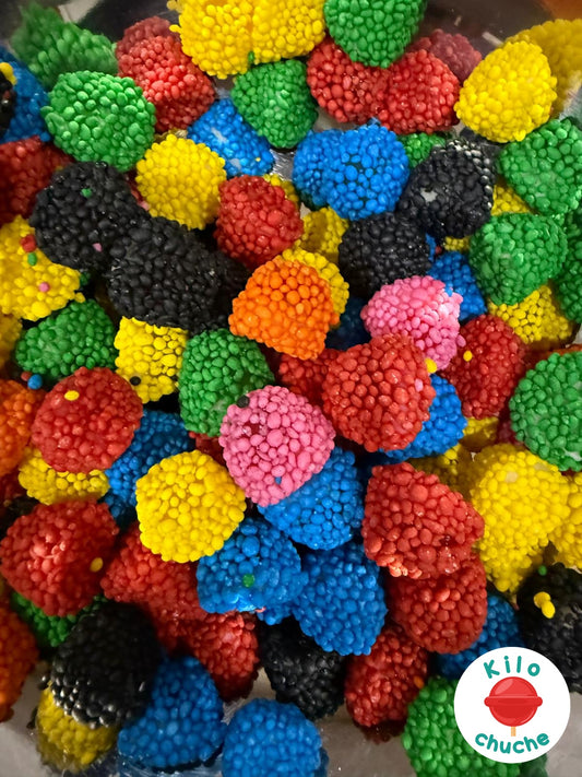 Moras Asteroides Cráter Crunchy Colores Ácido