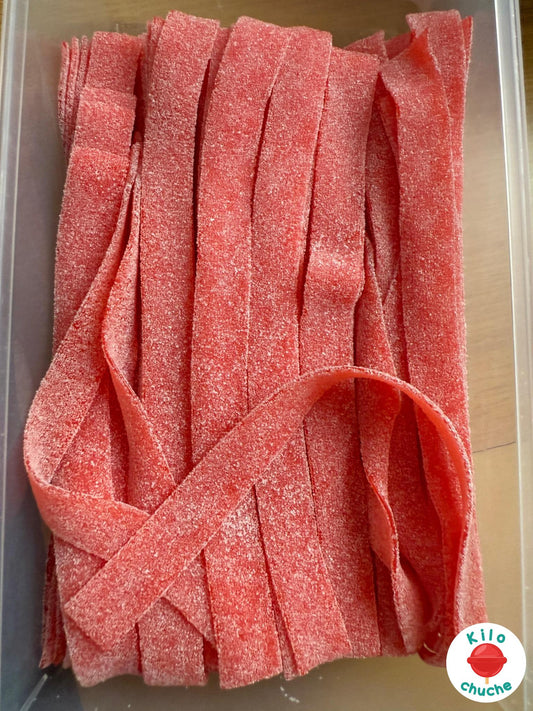 Cintas Lenguas Fresa Rojas Pika