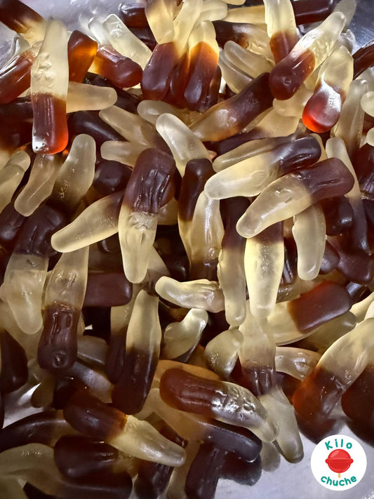 Botella cola brillo