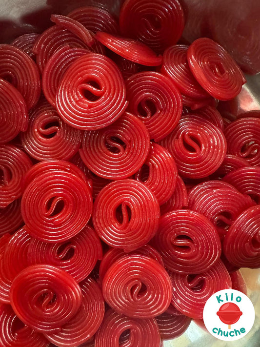Discos Fresa Regaliz Rojo