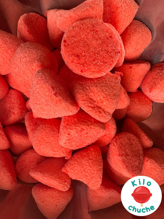 Mallows Planet Nube Bola Rojo Sabor Fresa