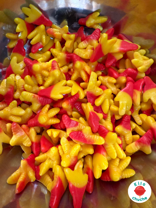 Patas de Pollo Brillo