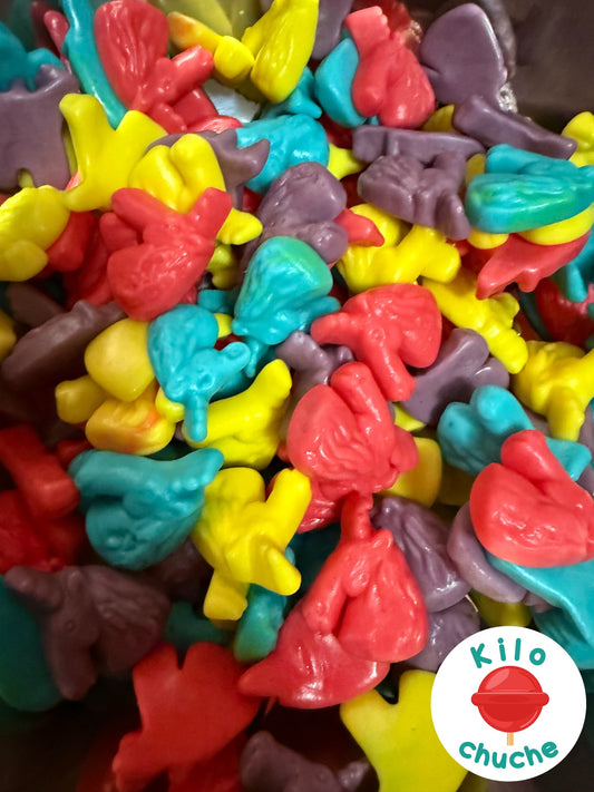 Unicornios Jelly Colores Brillo